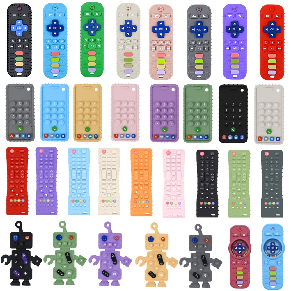 Baby Food For 1 Year Old - 40 Styles Silicone Simulation TV Remote