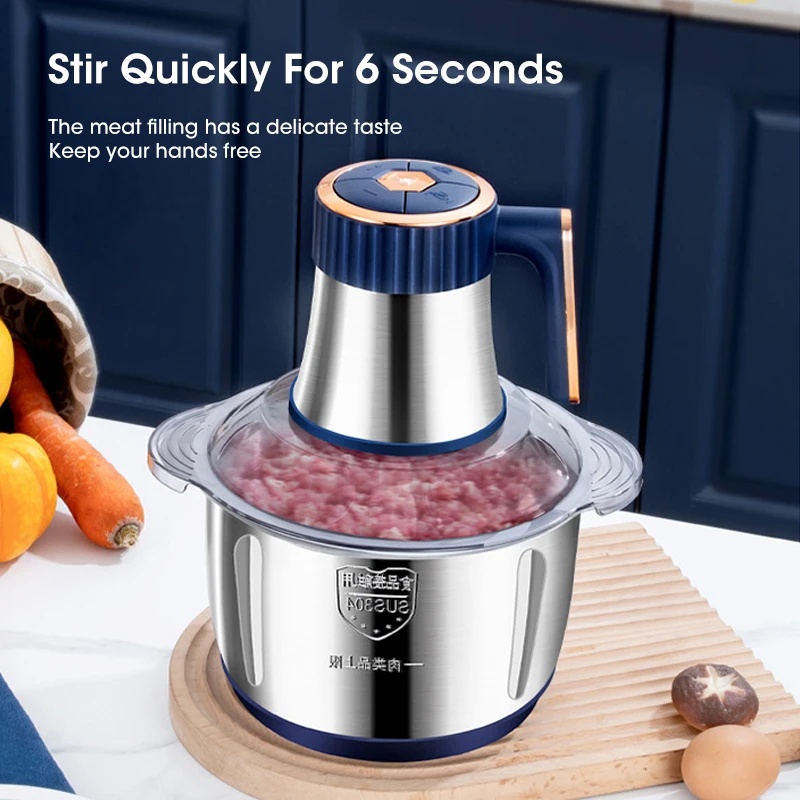 5L Electric Meat Grinders 304  - Baby Food For 1 Year Old review and price