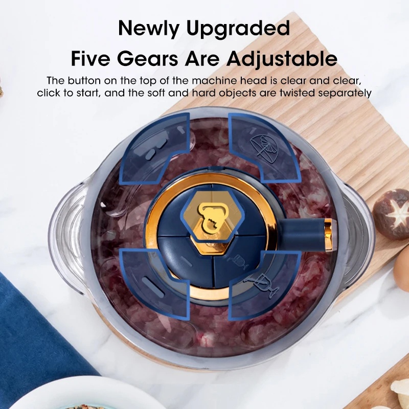5L Electric Meat Grinders 304  - Baby Food For 1 Year Old review and price