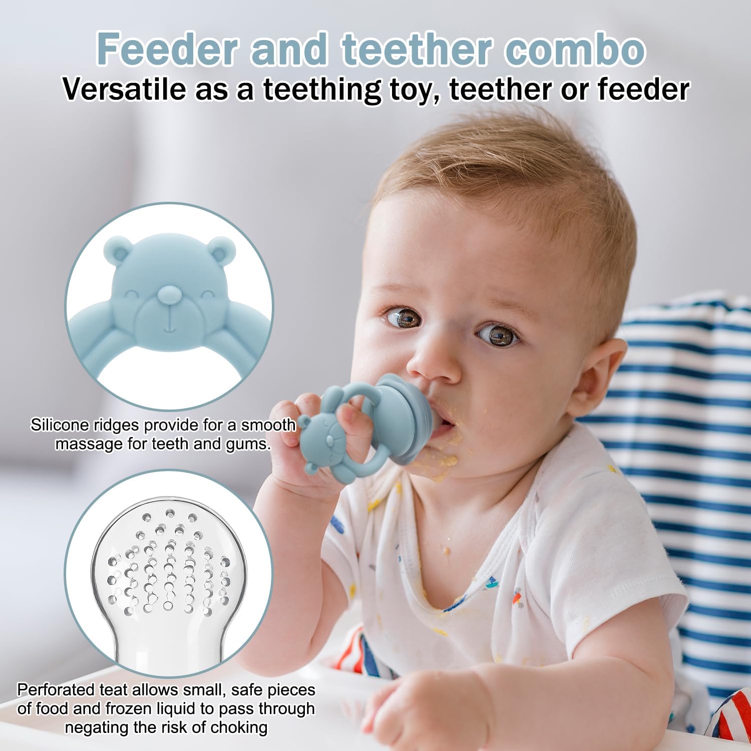 Baby Fruit & Food Feeder Pacif - Baby Food For 1 Year Old review and price