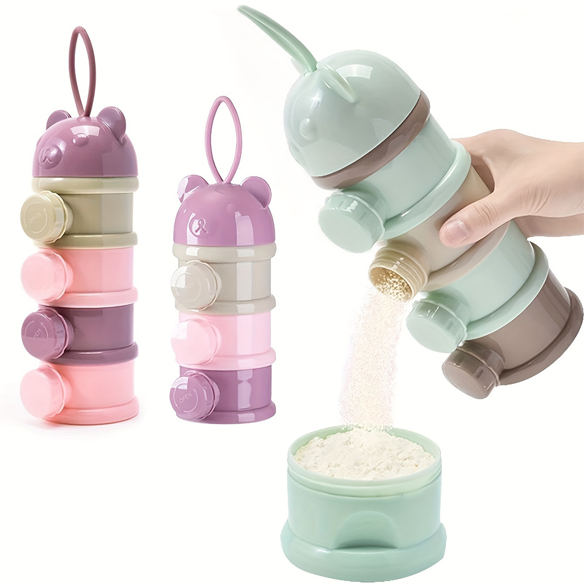 Large Capacity Baby Milk Powde - Baby Food Nan review and price