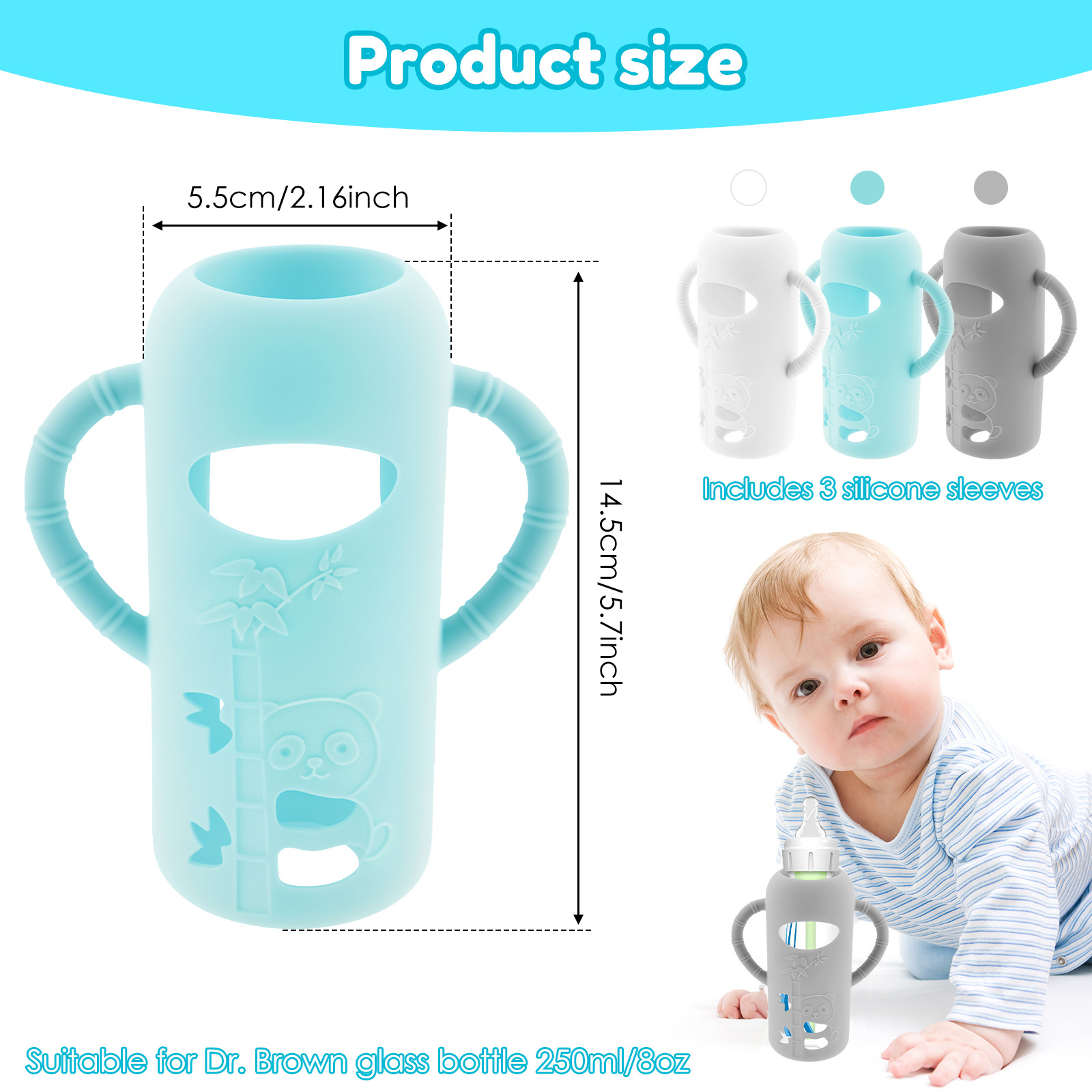3Pcs Baby Bottle Sleeves with  - Baby Food Zip Lock Bag review and price