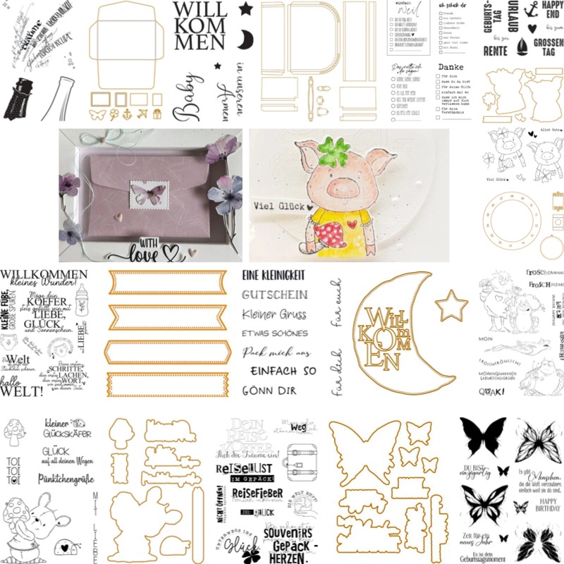 Baby Suitcase Stamps And Dies  - Baby Food Recipes review and price