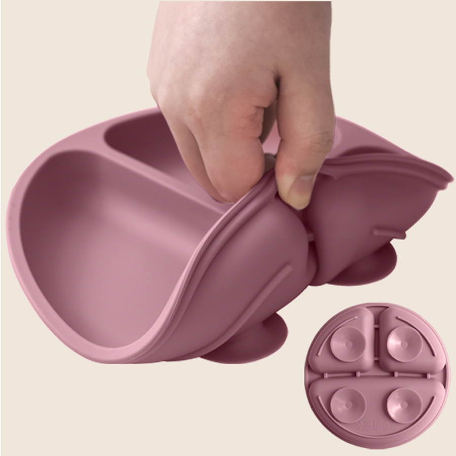1PCS Baby Sucker Silicone Dini - Baby Food Bowl review and price