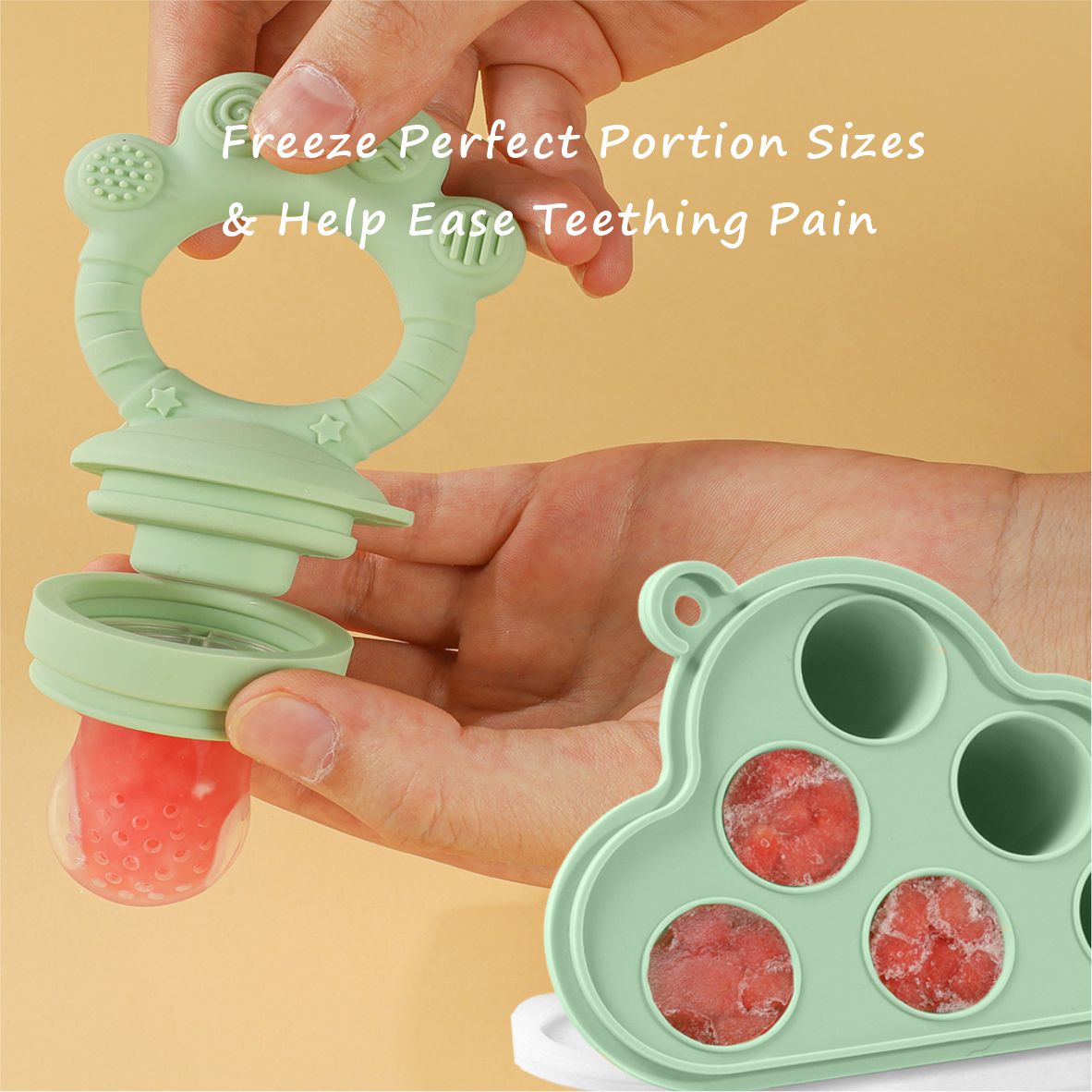 Baby Fruit Food Feeder & Freez - Baby Food For 1 Year Old review and price