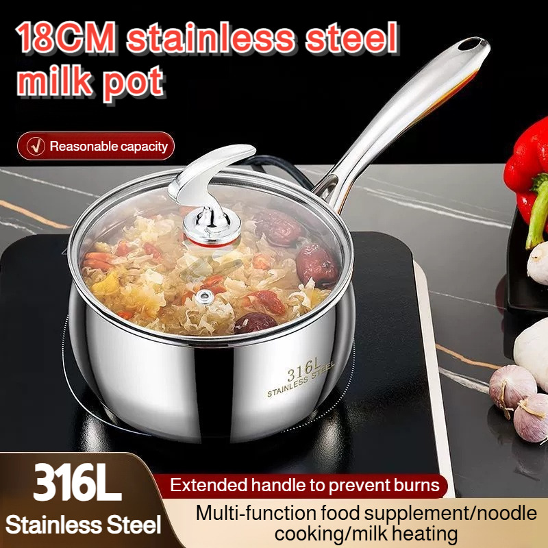 Stainless Steel Small Soup Pot - Baby Food Instant review and price