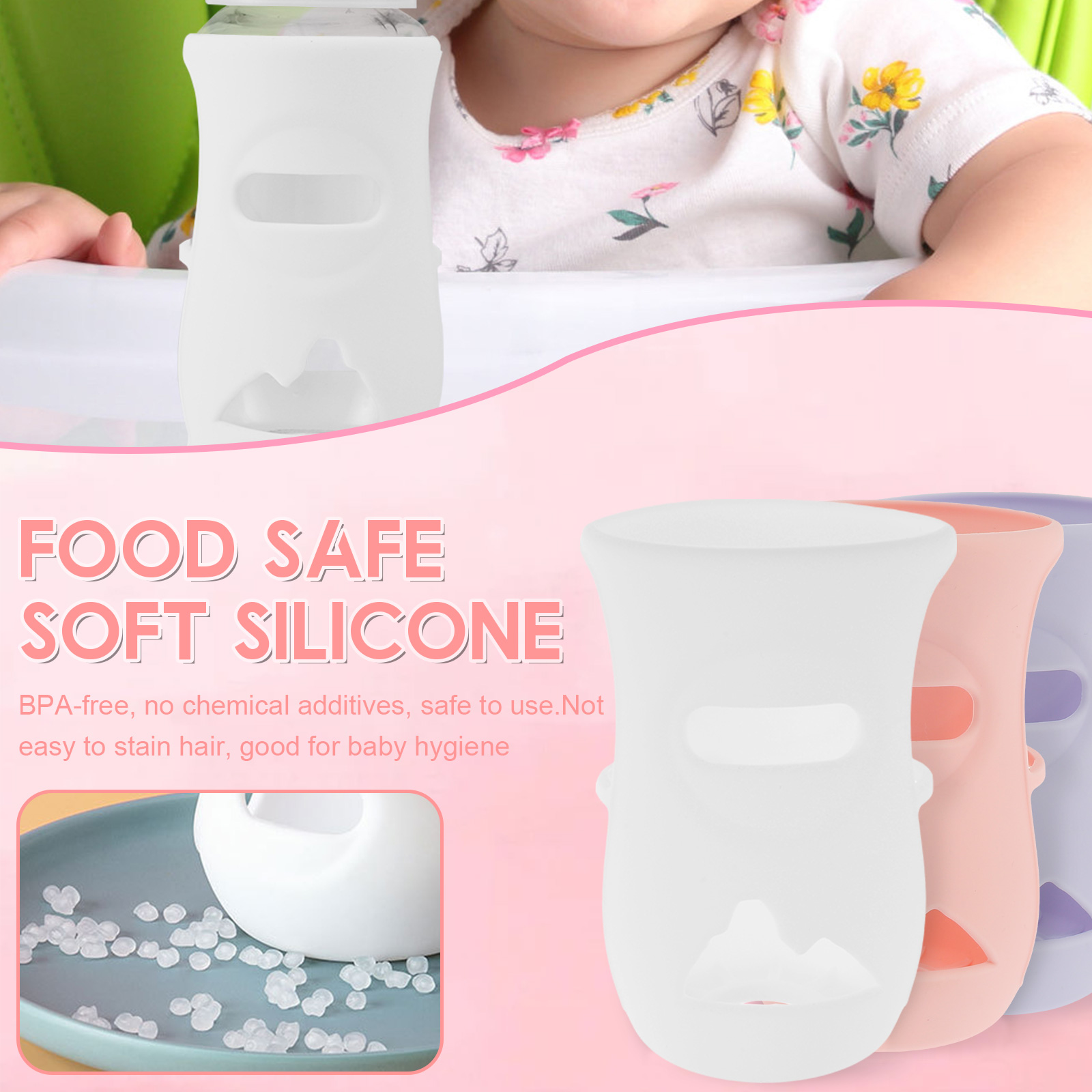 Silicone Sleeves Silicone Baby - Baby Food Nan review and price