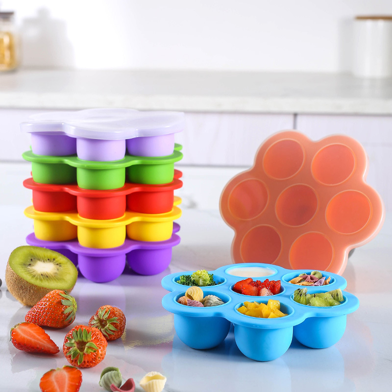 7 Holes Reusable Silicone Baby - Baby Food Egg review and price