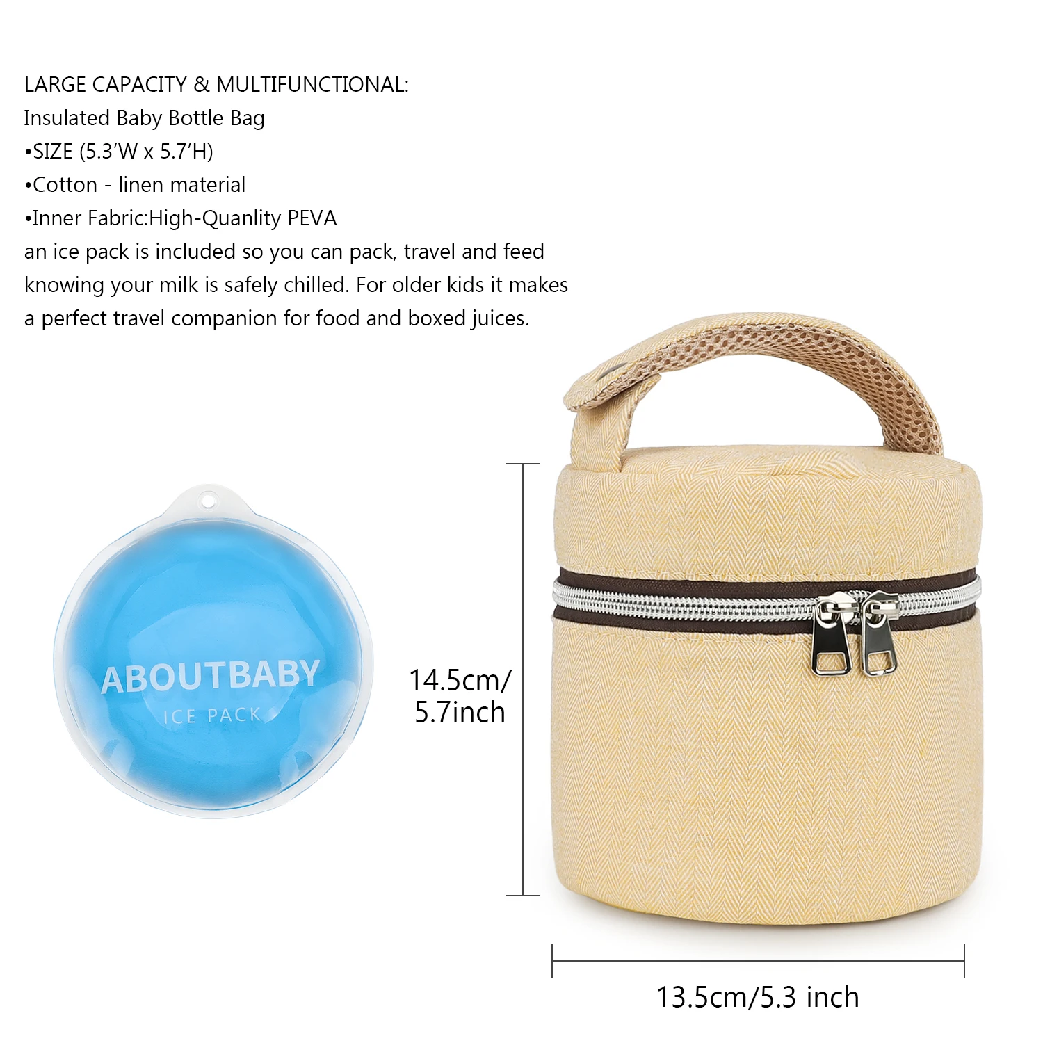 Bottle bag waterproof constant - Baby Food Nan review and price