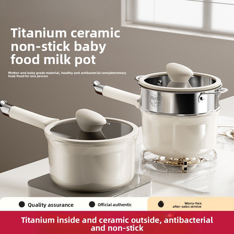 Titanium ceramic small milk po - Baby Food Instant review and price