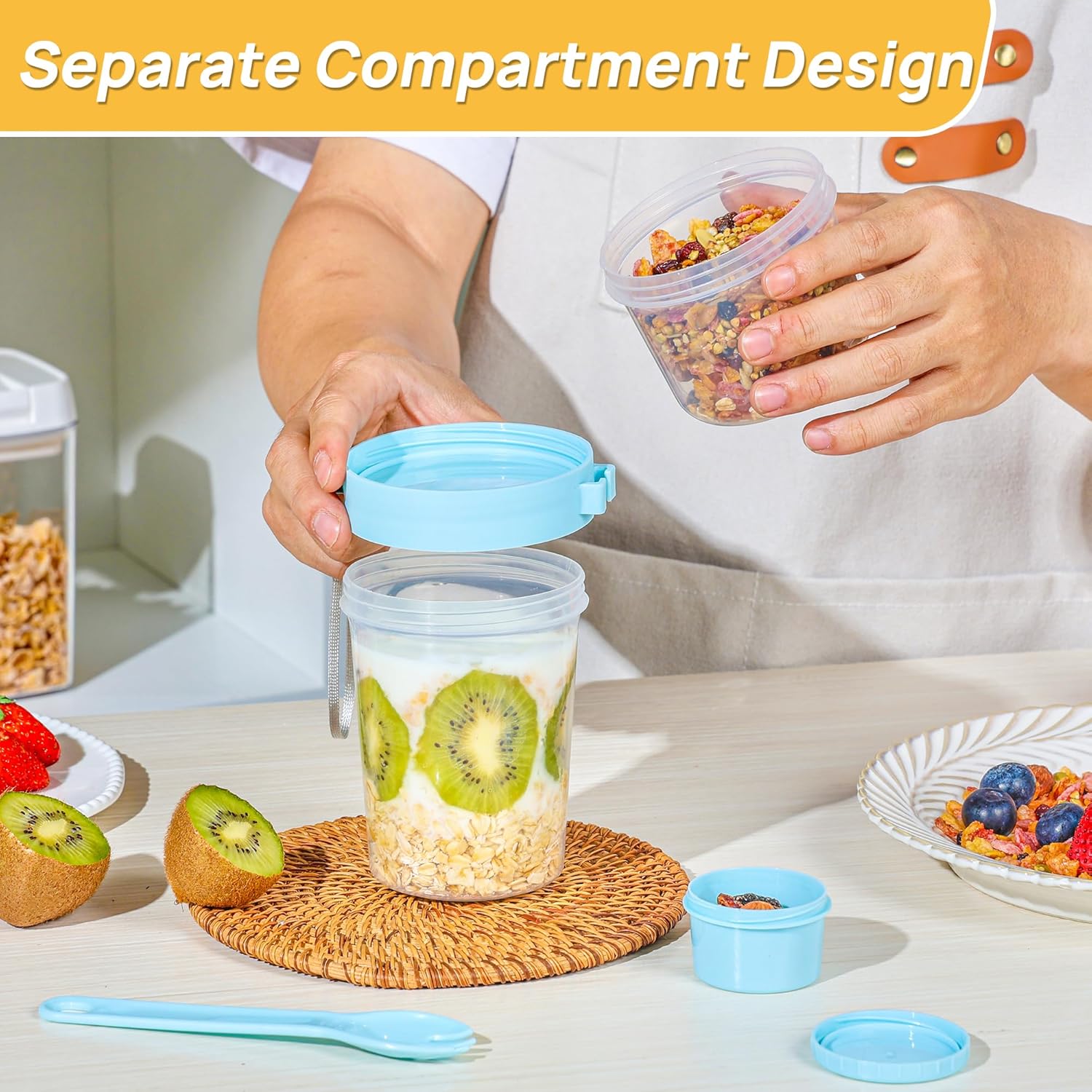 27oz Yogurt Parfait Salad Cups - Baby Food On The Go review and price